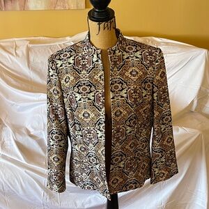 Patterned Women's Jacket Kasper